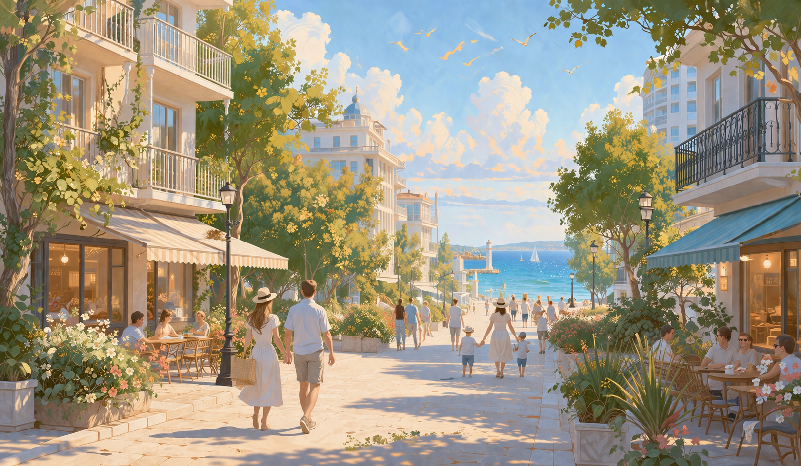 Центральная Анапа — набережная и курортный район